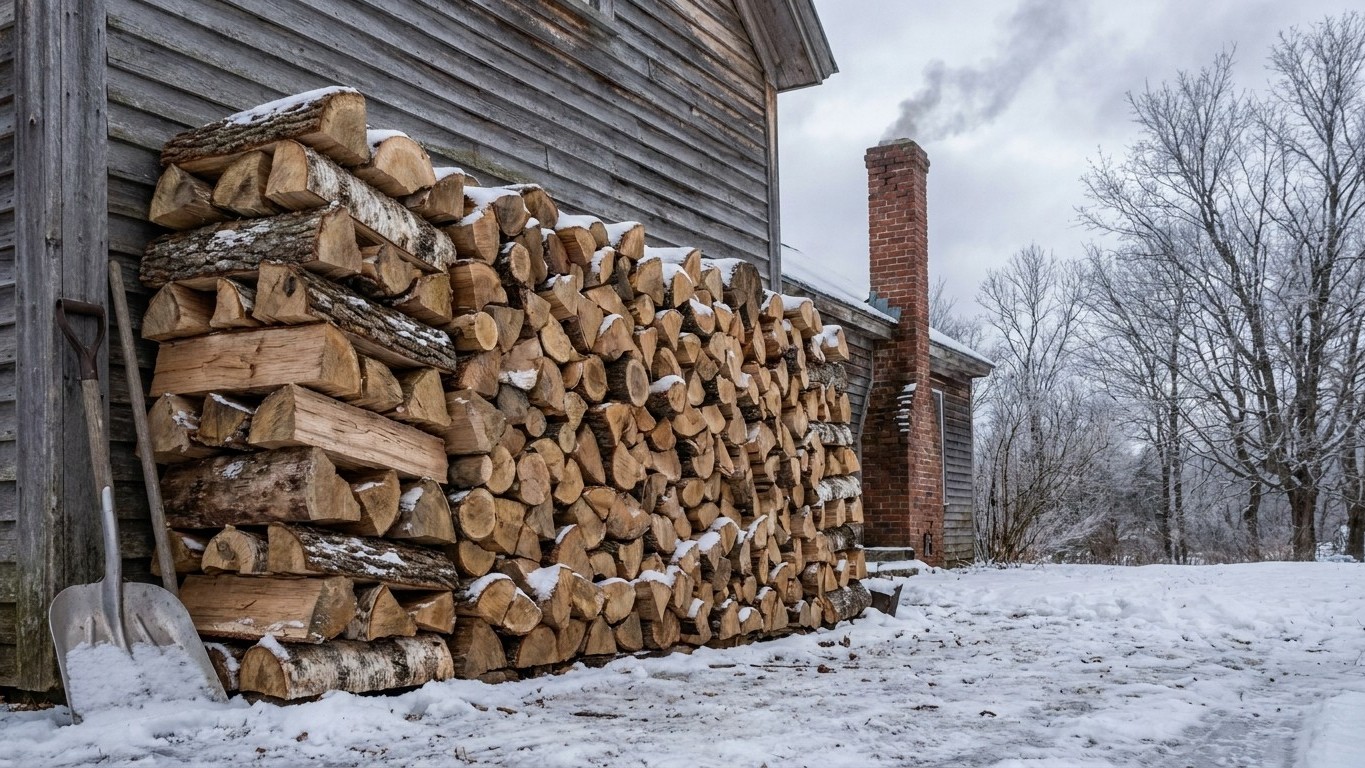 How Much Firewood a Winter Takes