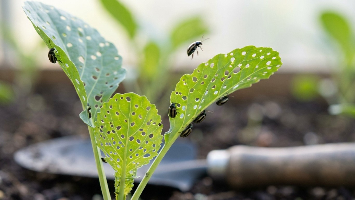 Flea Beetles: Damage, Life Cycle and Control