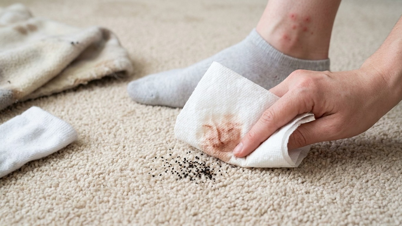 Signs of Fleas in the House