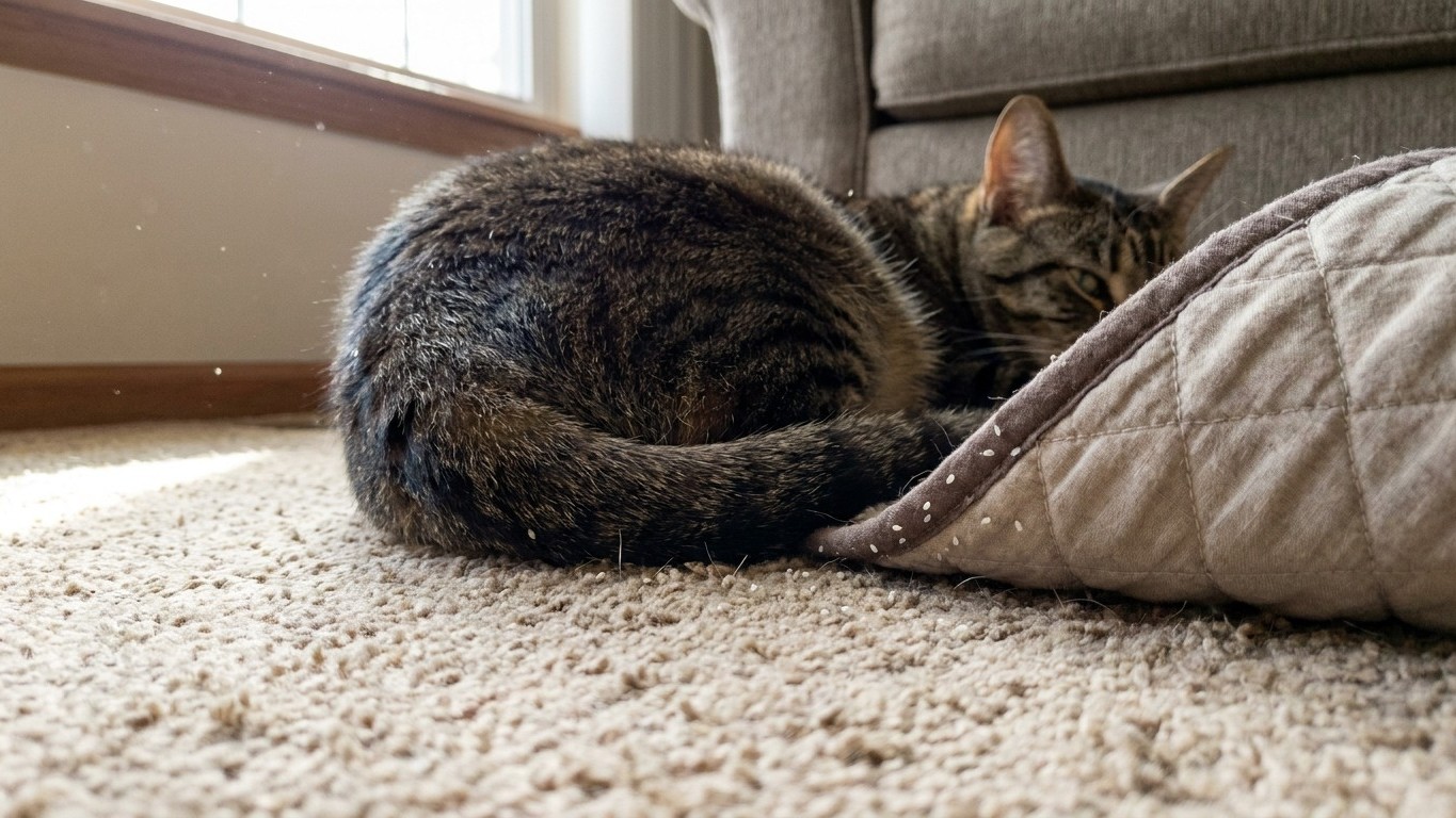 Why Fleas Come Indoors