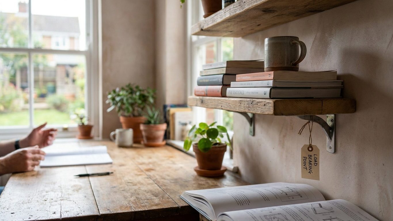 Floating Shelves: Where the Load Actually Goes