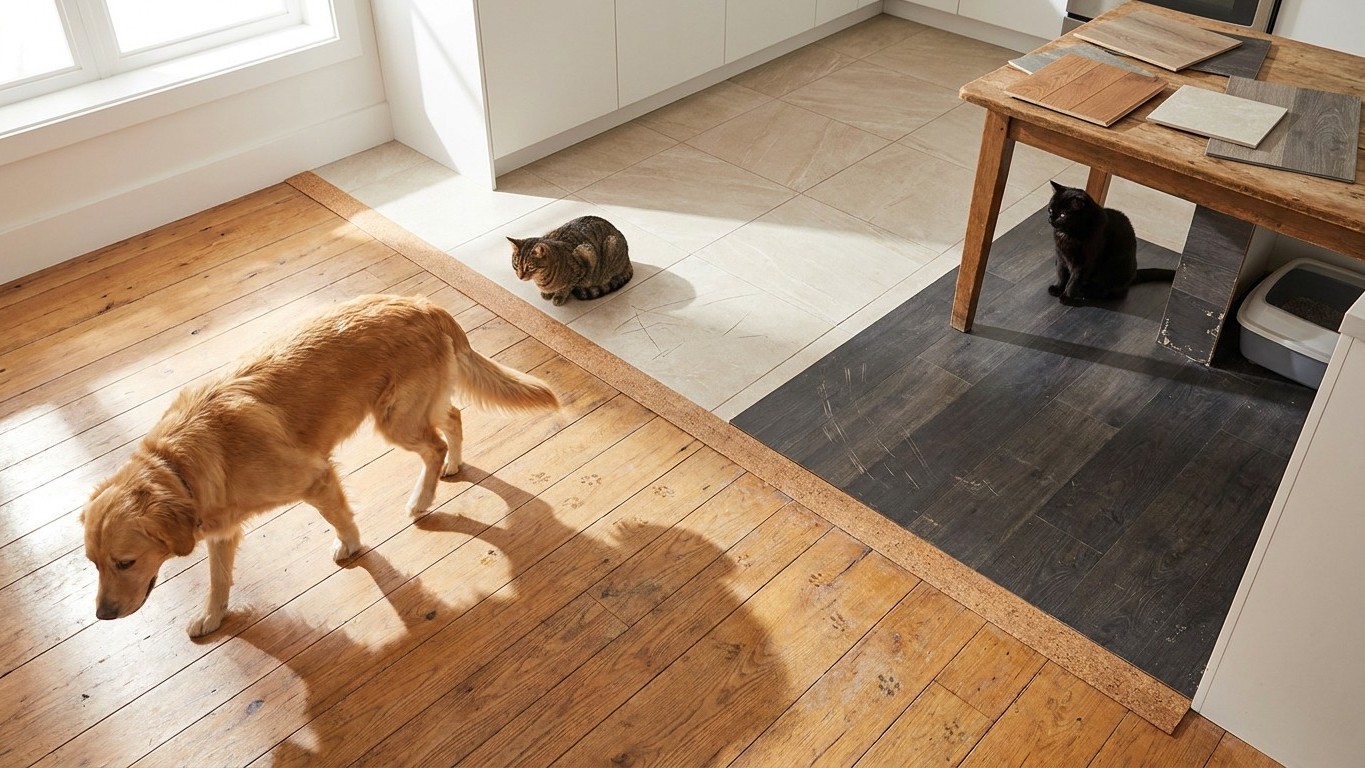 Flooring With Dogs and Cats in the House