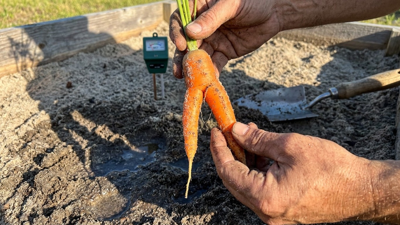 Growing Carrots in Florida: Soil, Sowing and Forked Roots