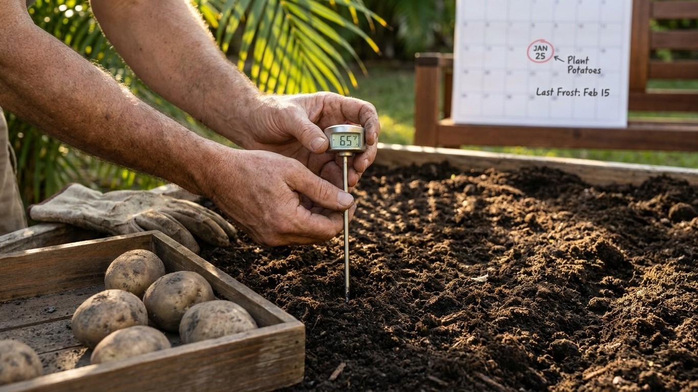 When to Plant Potatoes in Florida: Counting Back From Your Last Frost