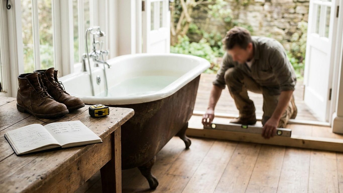 Can Your Floor Take a Freestanding Tub?