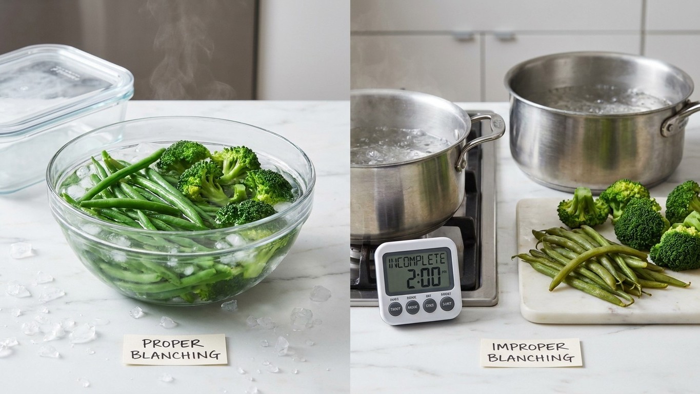 Blanching Before Freezing: Why Half-Doing It Is Worse Than Not Doing It