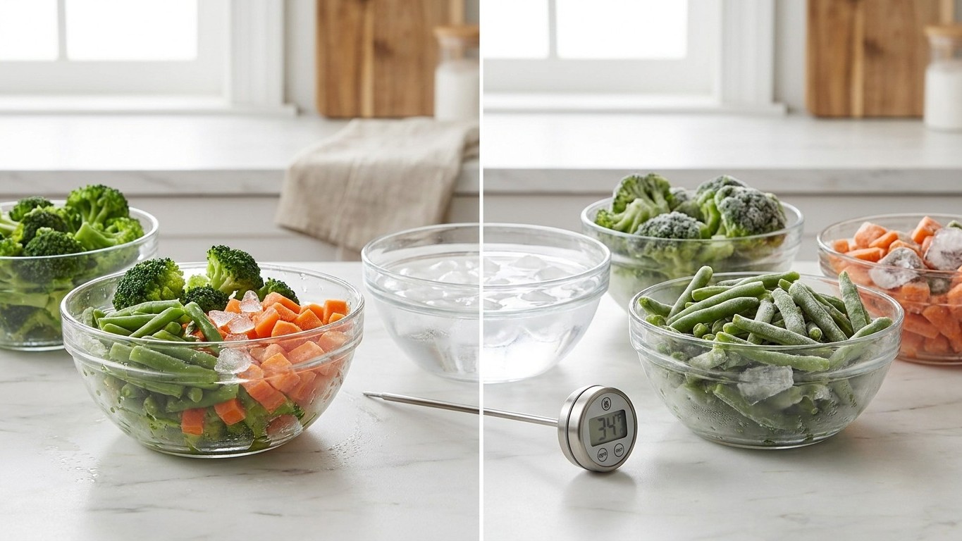 Thawing Frozen Food Without Losing What You Saved