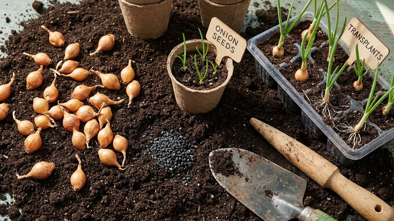 Onions from Seed, Sets or Plants: What Each One Costs You