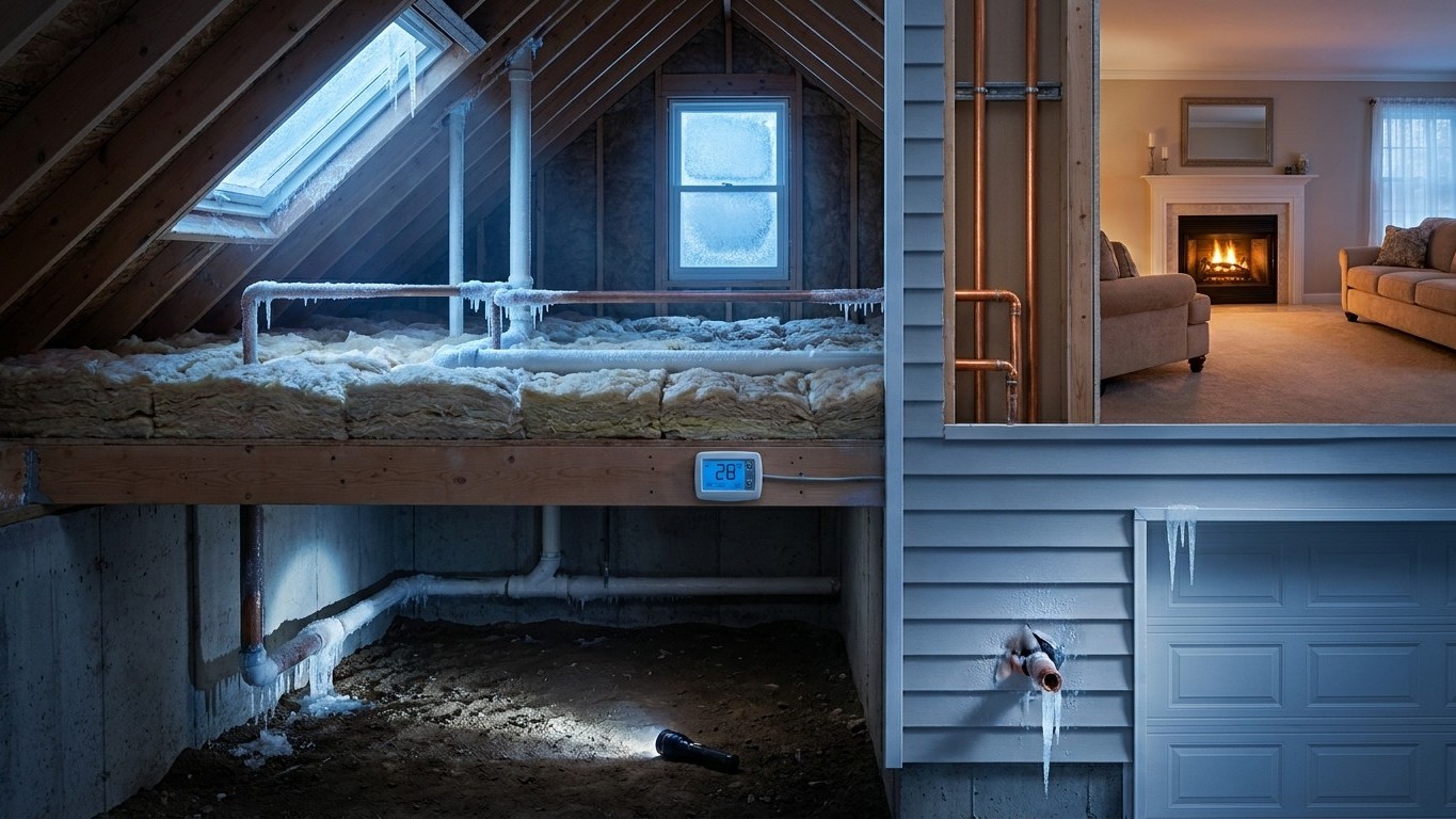 Frozen Pipes: Preventing Them, and What to Do