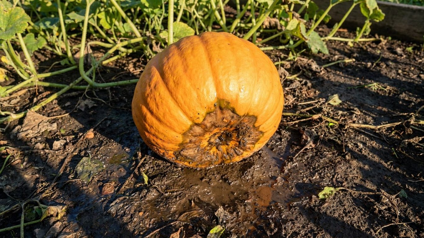 Squash Rotting Where It Touches the Soil