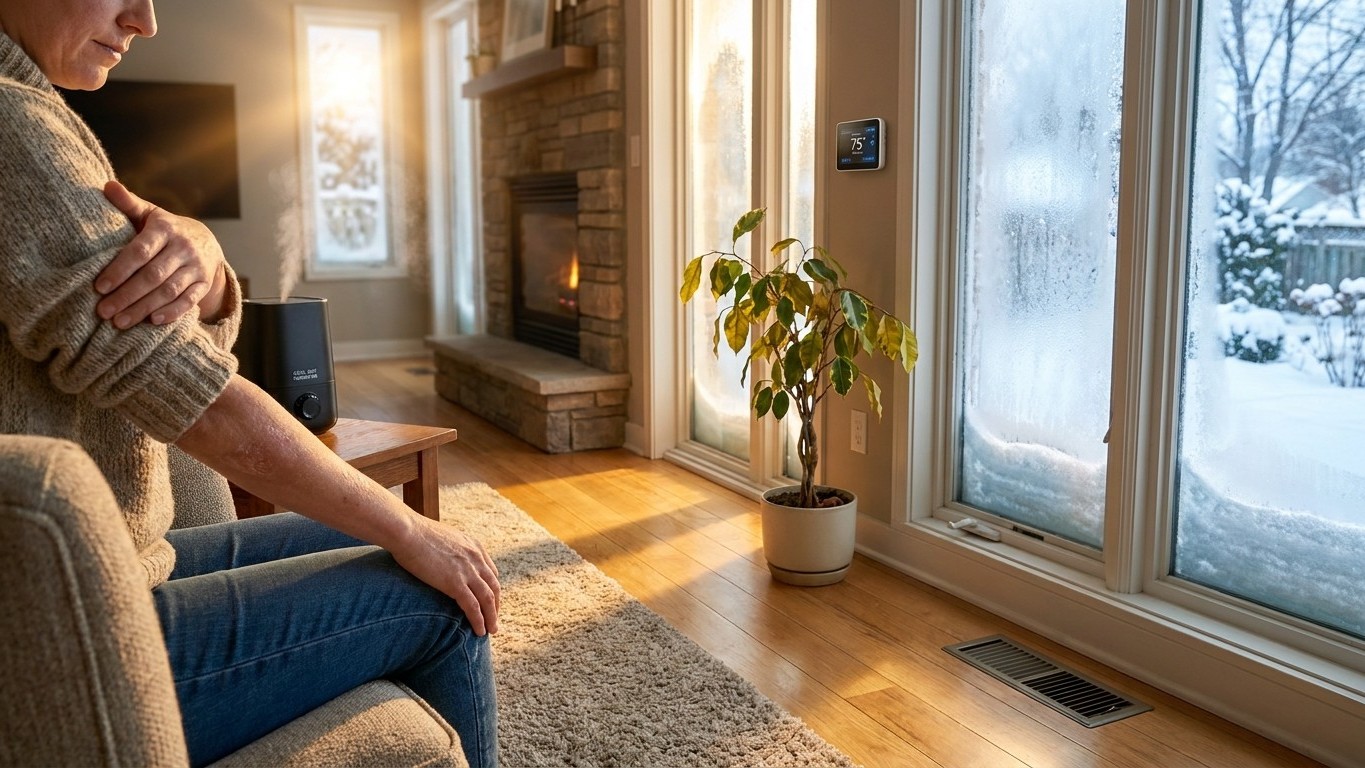 Why the House Is So Dry in Winter, and What the Furnace Has to Do With It