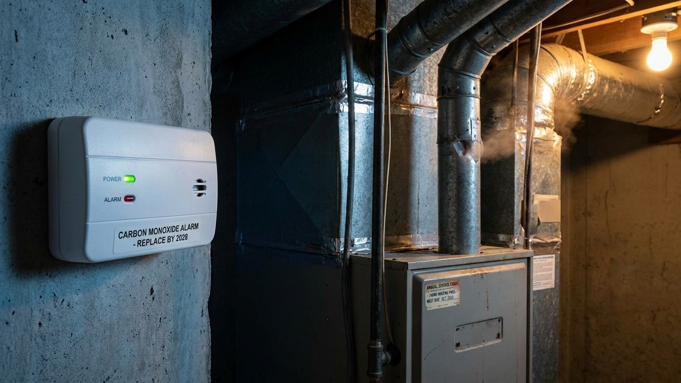 Burning, Musty and Gas Smells from a Furnace