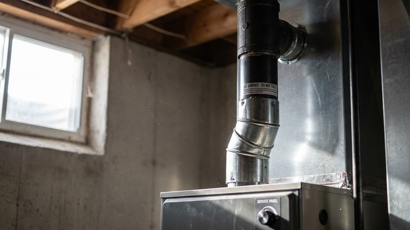 Furnace Venting: The Pipe That Has to Stay Clear