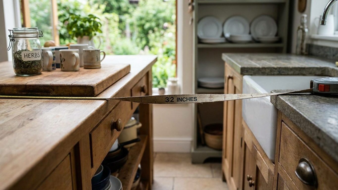 Minimum Width Between Two Runs of Counter