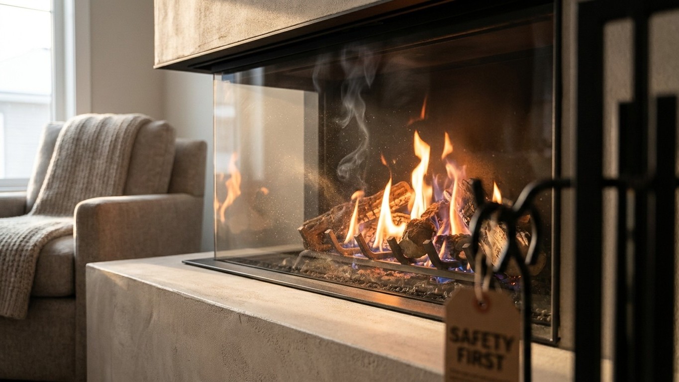 Why a Gas Fireplace Smells, and When It Matters