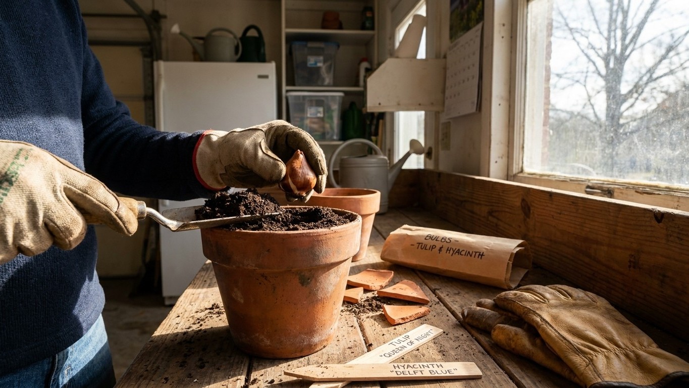 Growing Spring Bulbs in Containers in Georgia