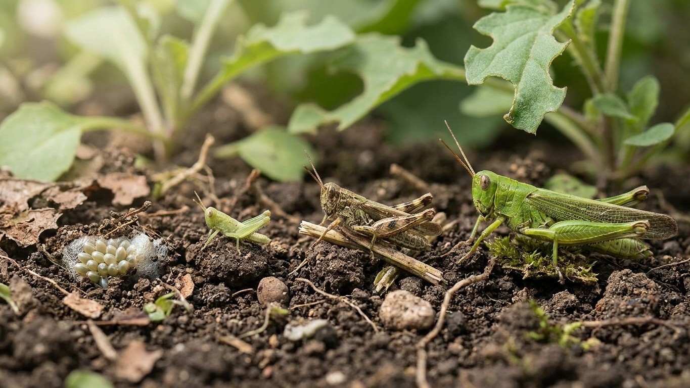 Grasshoppers Life Cycle: When It Appears