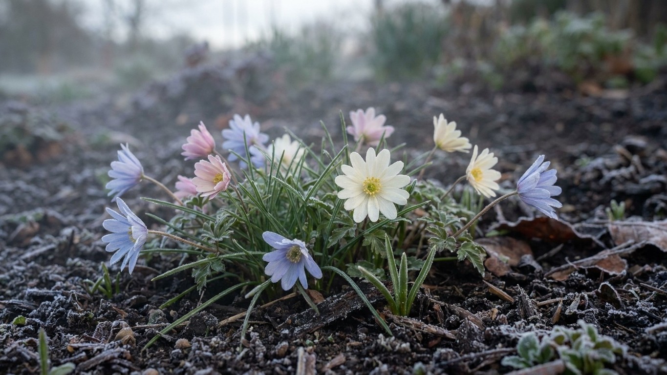 Grecian Windflower: How Much Cold It Needs and How Long It Lasts
