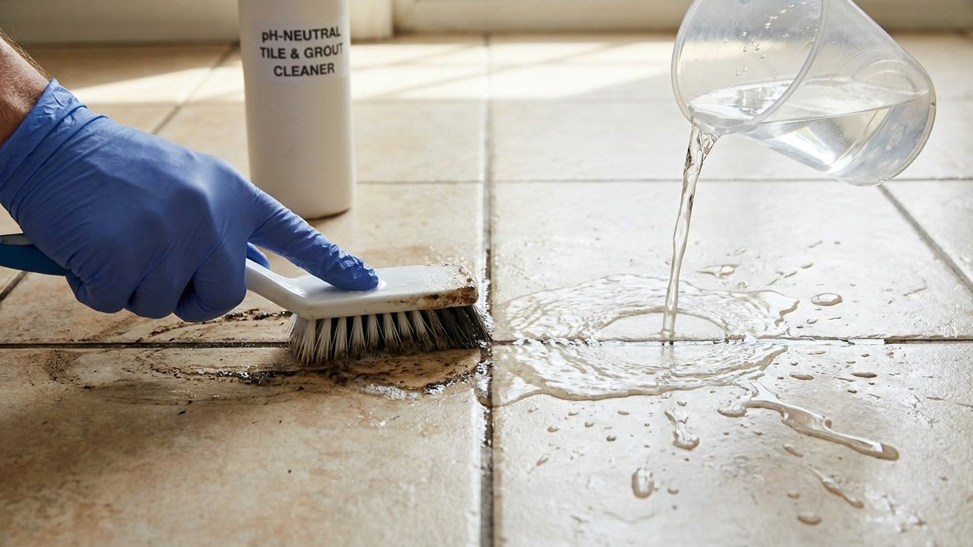 Cleaning and Sealing Grout