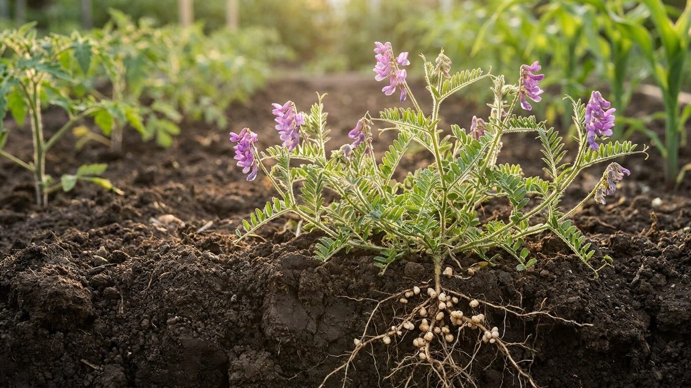 Hairy Vetch: Nitrogen, at a Price