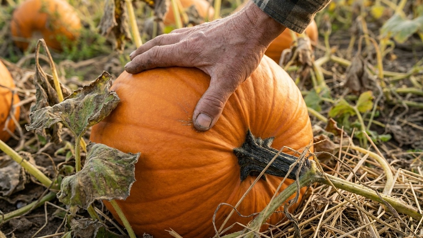 Harvesting Pumpkins: The Stem, the Frost, and What Is Not Published