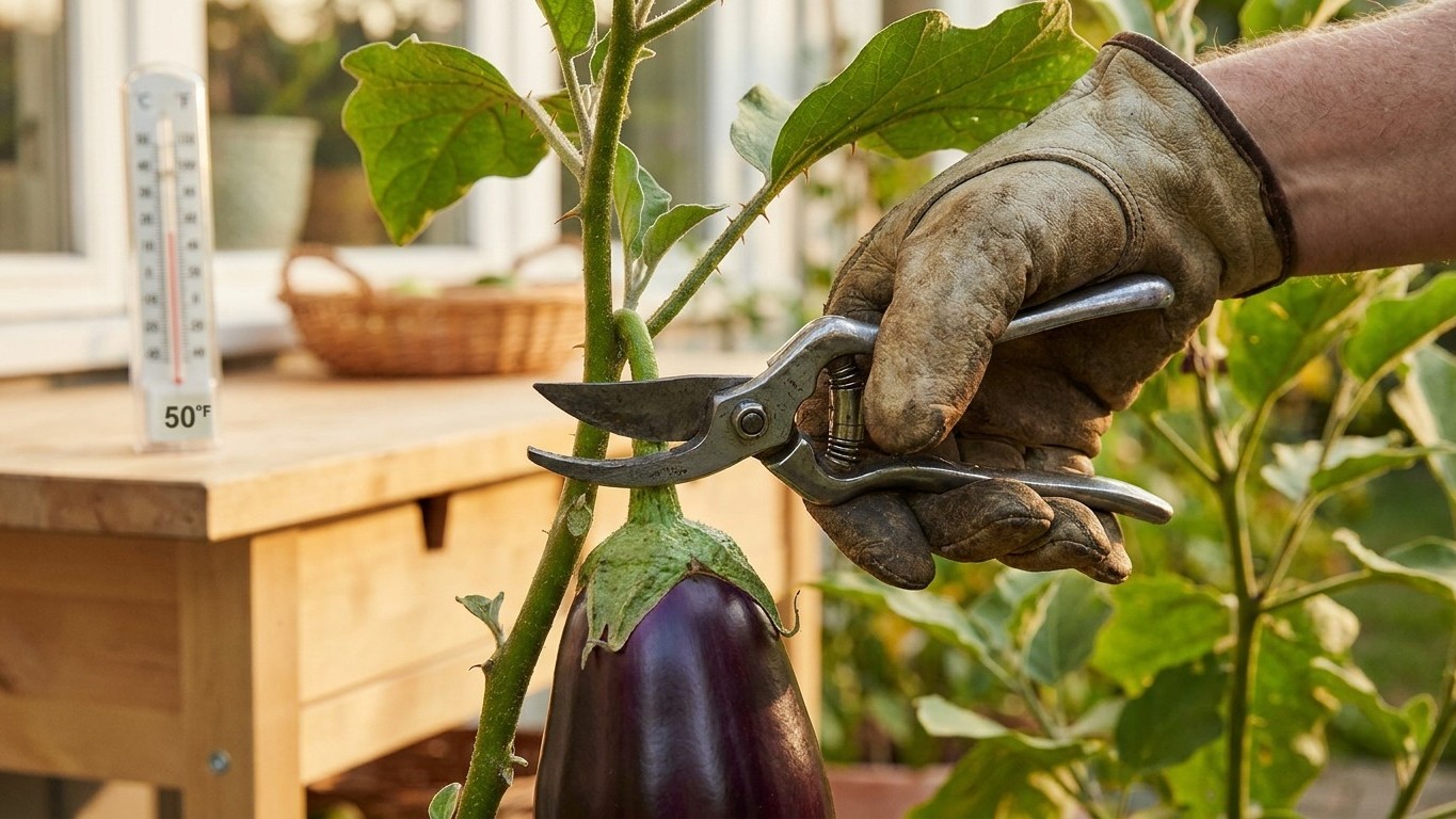 Cut, Don't Twist — and Keep Eggplant Out of the Fridge