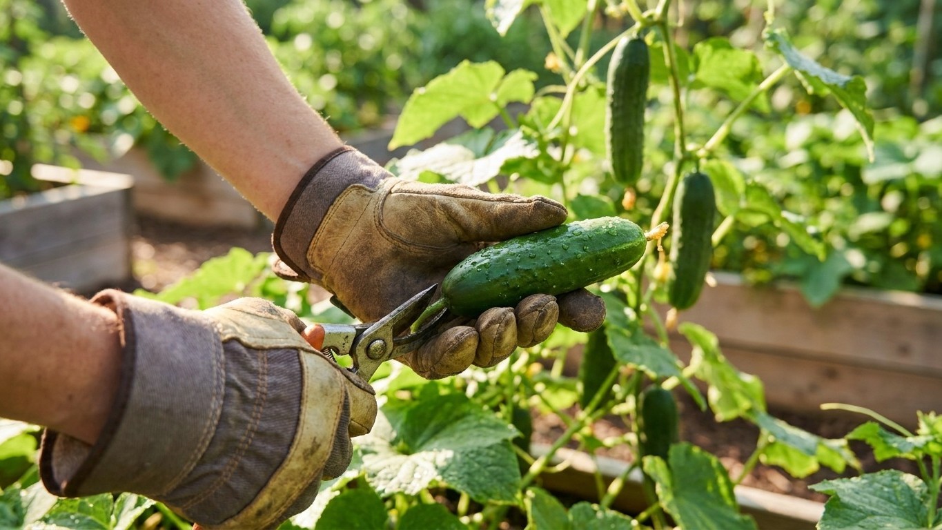Picking Cucumbers: Small, and Often