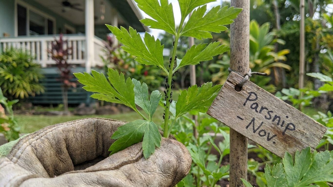 What Eats Parsnip in Hawaii, and When