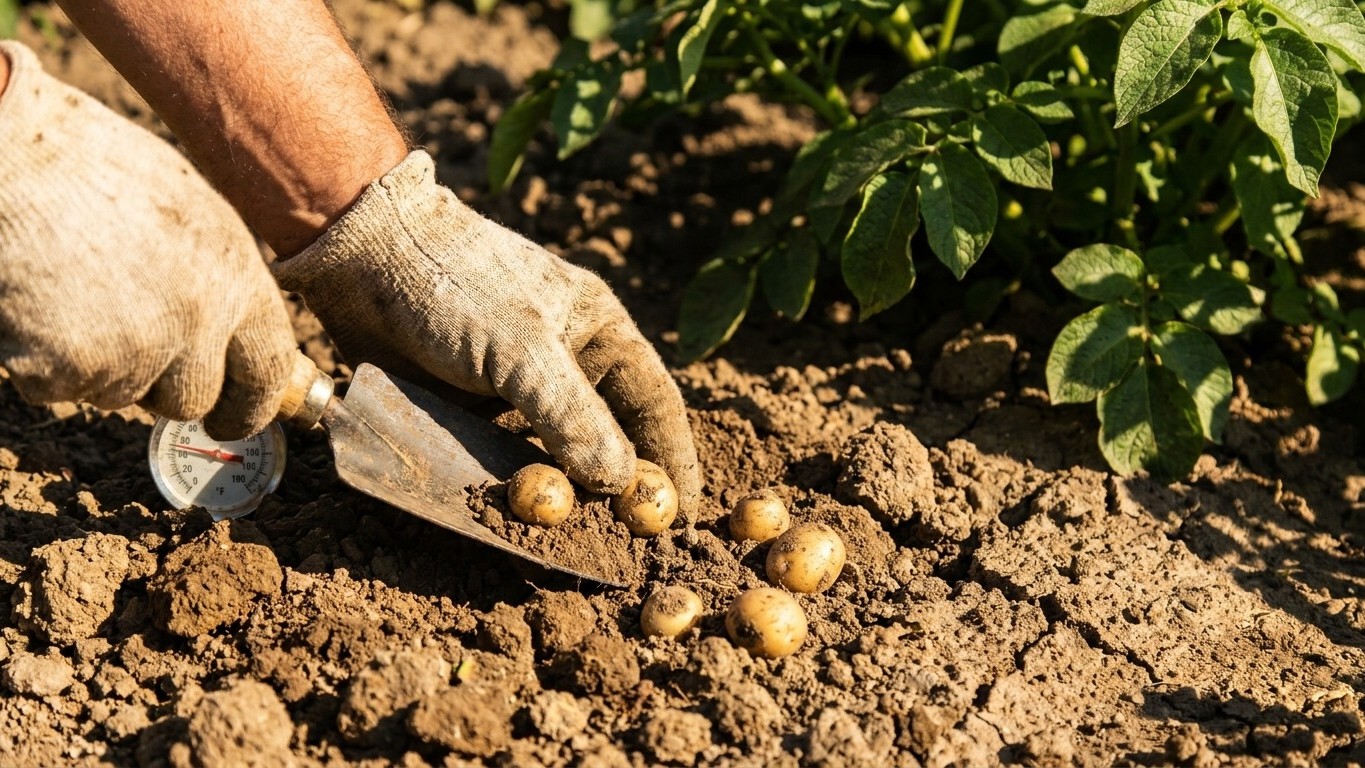 Why Potatoes Stop Sizing in a Hot Summer