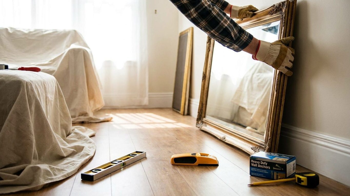 Hanging a Heavy Mirror Safely
