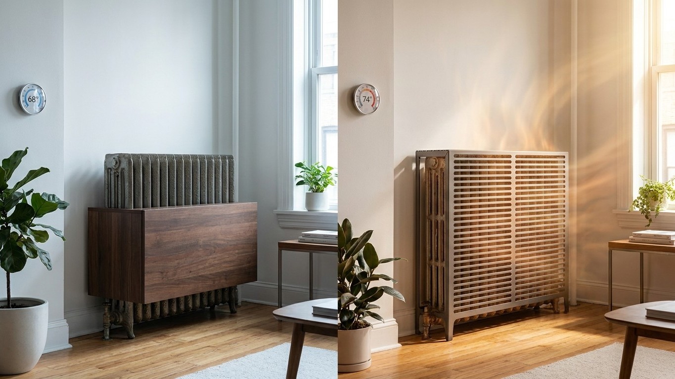 How to Hide an Ugly Radiator Without Ruining the Heat
