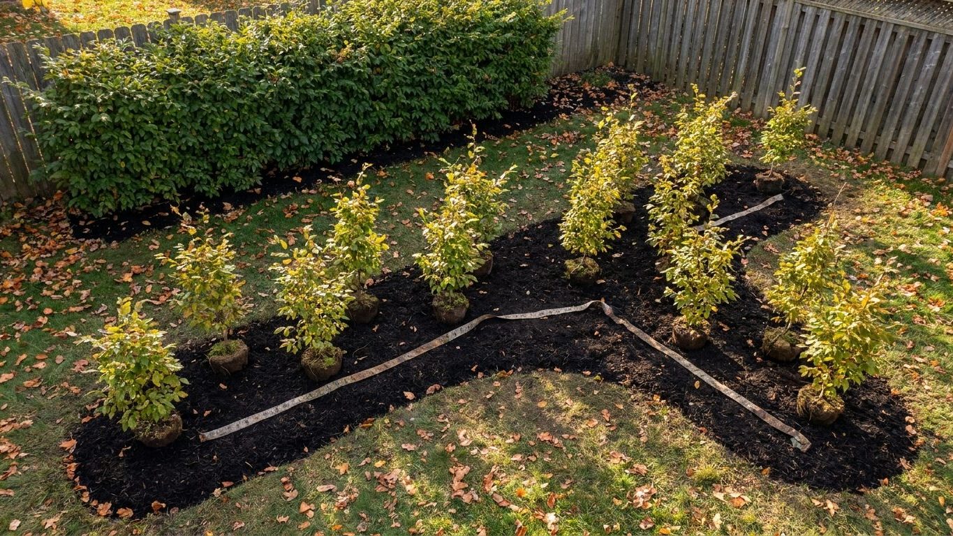 How Far Apart to Plant American hornbeam for a Hedge