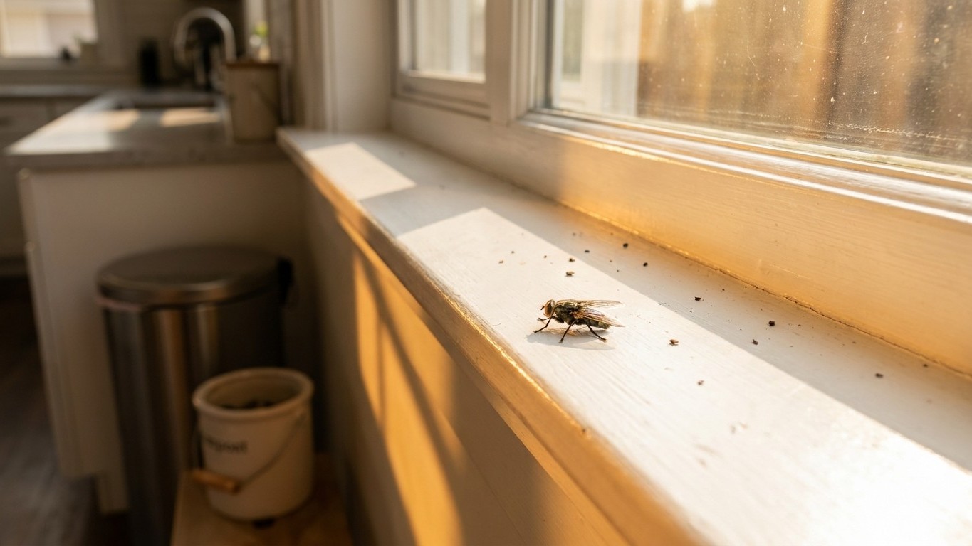 Signs of House Flies in the House