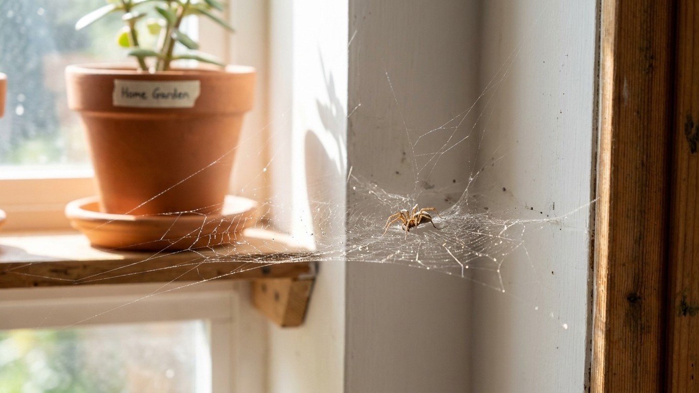House Spiders in the House: Signs, Causes and Control