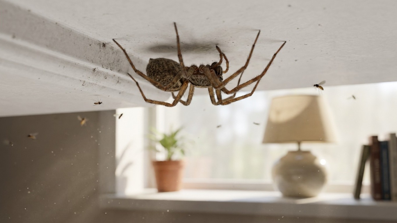 Why House Spiders Come Indoors