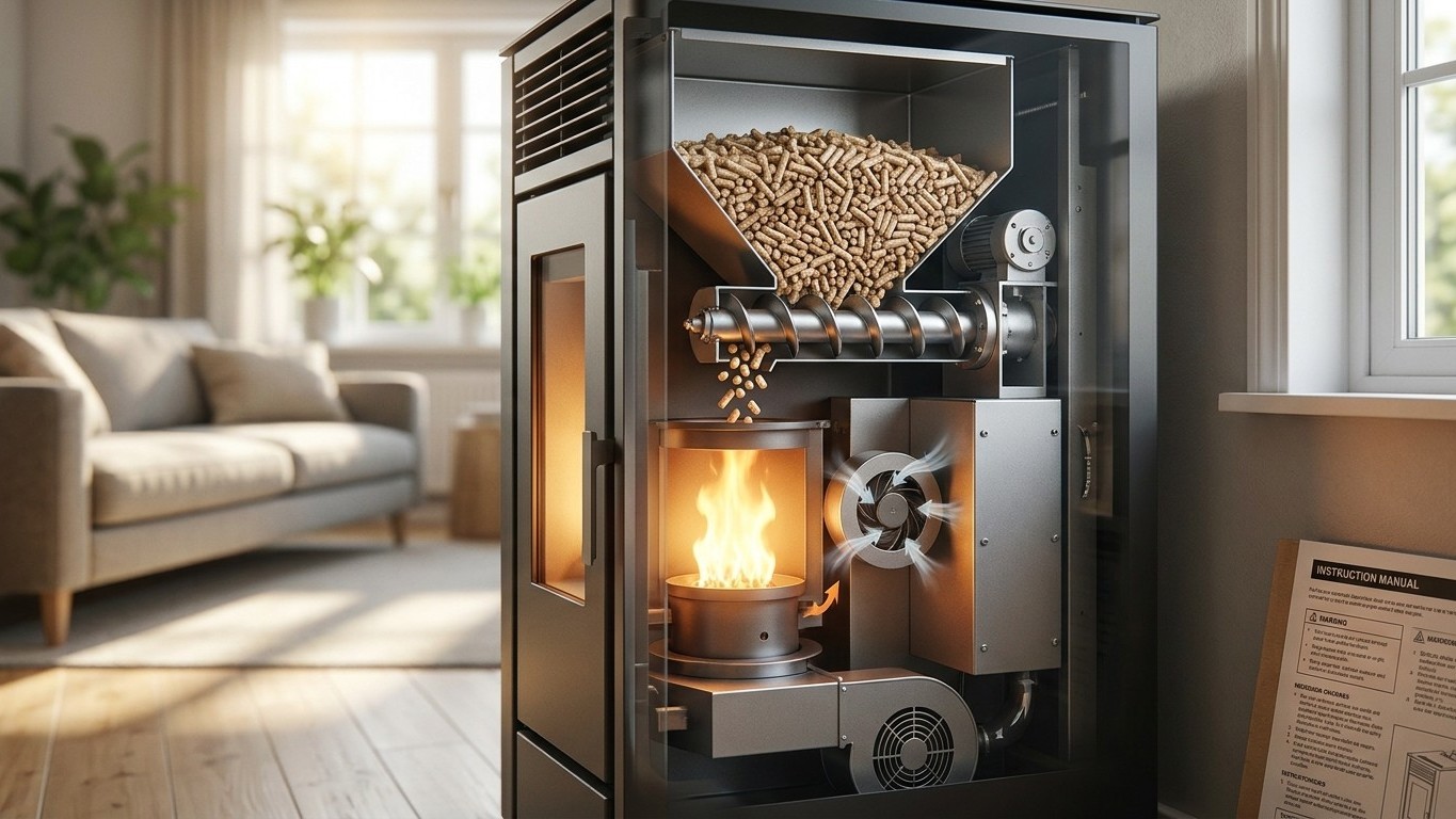 How a Pellet Stove Works, and What That Costs You