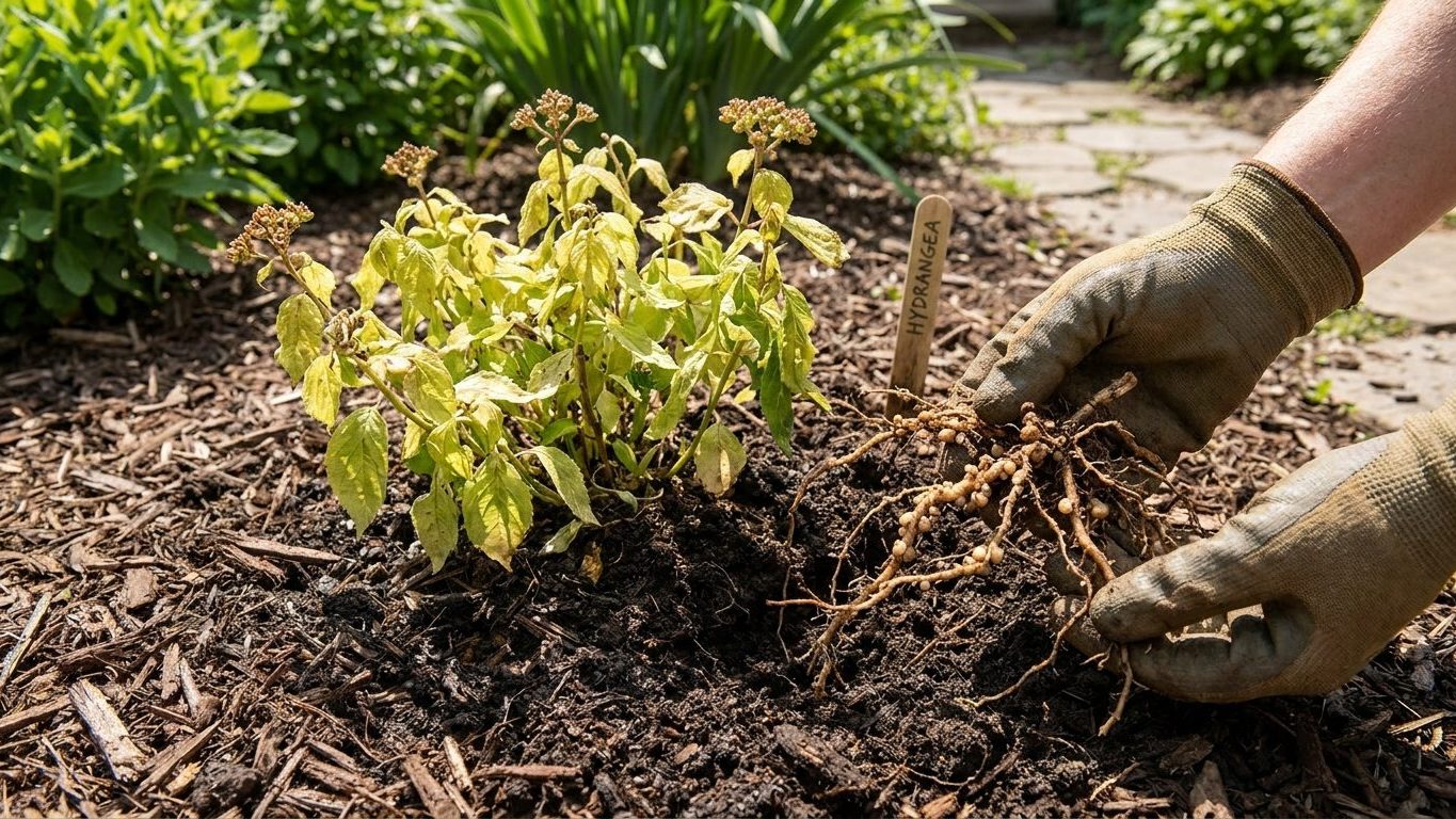 Nematodes in Hydrangeas: Stunting With No Visible Pest