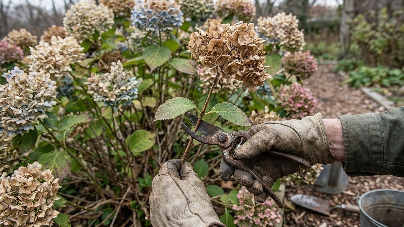 Deadheading Hydrangeas: Where to Cut Without Losing Next Year