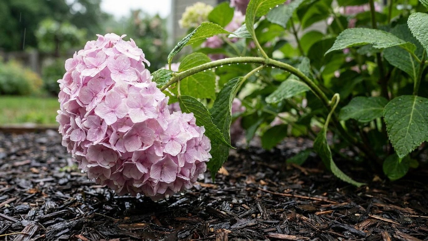 Hydrangea Stems That Flop After Rain