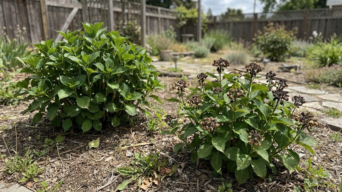 A Hydrangea That Will Not Bloom