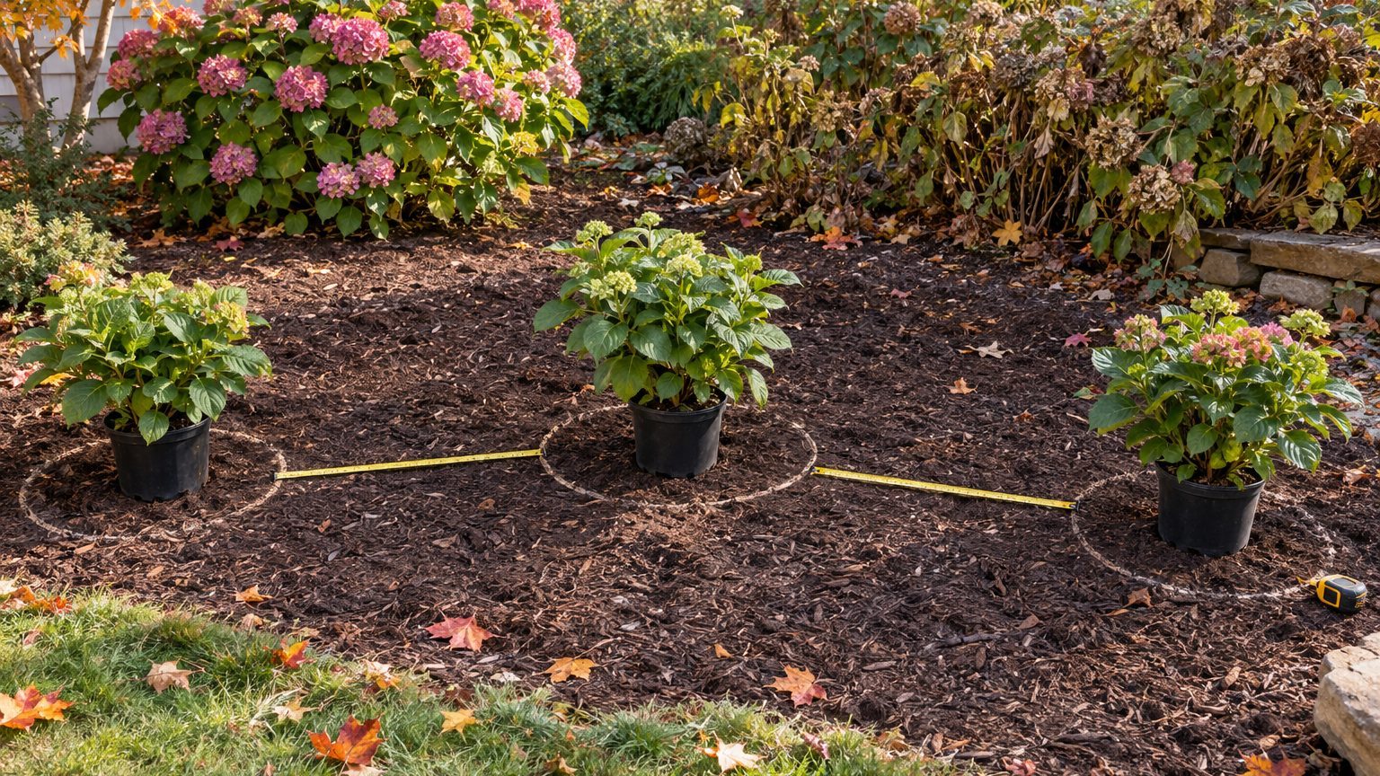 How Far Apart to Plant Hydrangeas