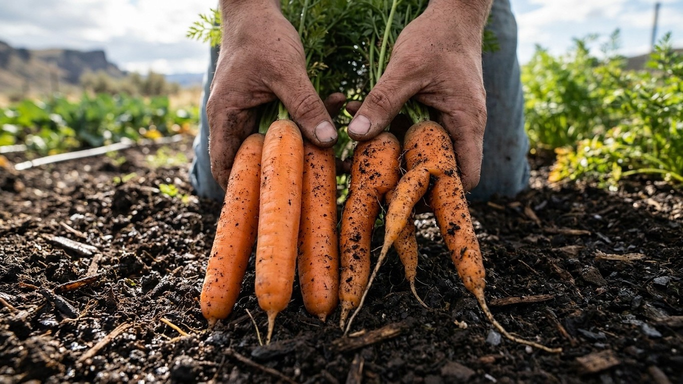 Growing Carrots in Idaho: Soil, Sowing and Forked Roots