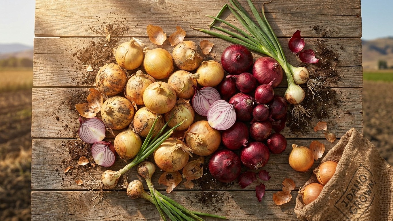 The Best Onion Varieties for Idaho