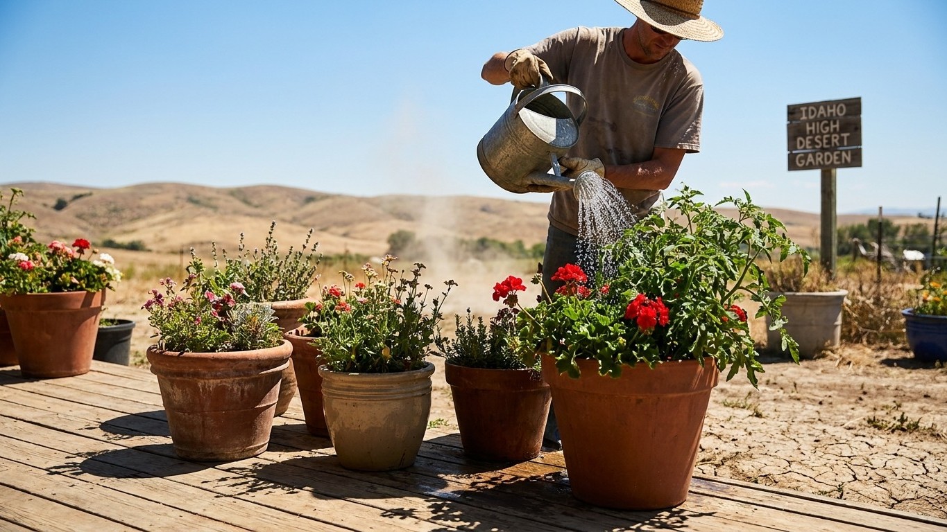 Watering Pots and Containers in Idaho
