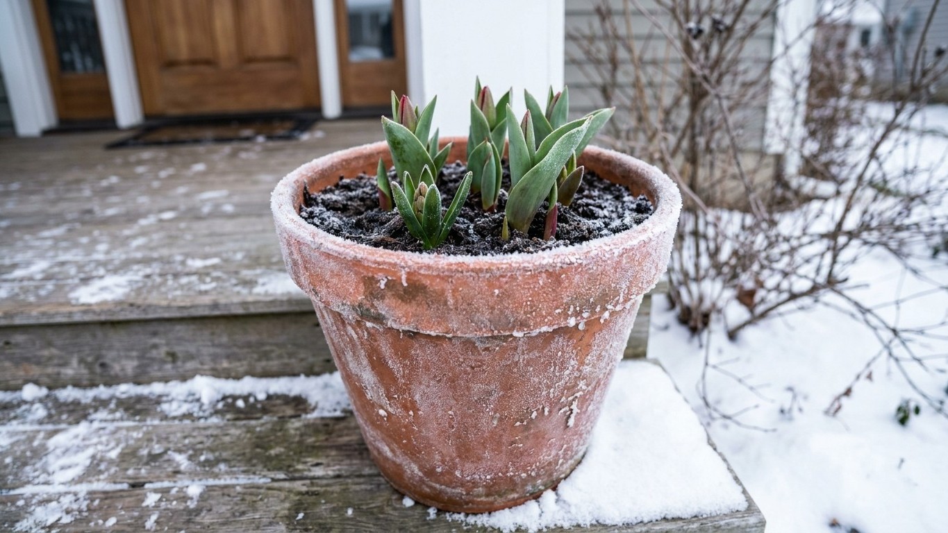 Growing Spring Bulbs in Containers in Illinois