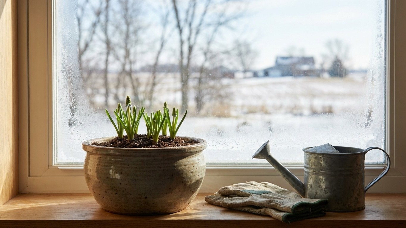 Forcing Spring Bulbs Indoors in Illinois