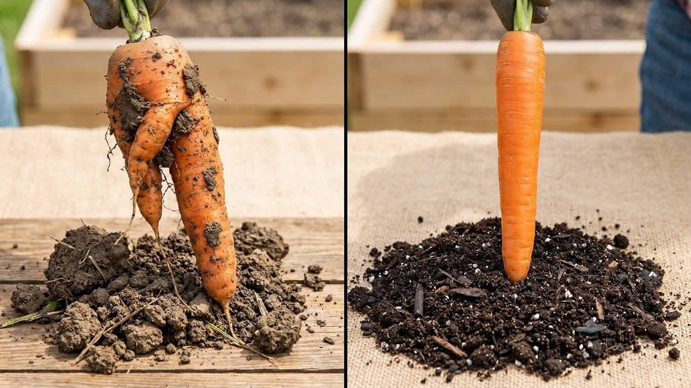 Growing Carrots in Illinois: Soil, Sowing and Forked Roots