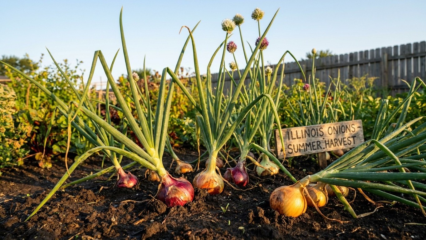 The Best Onion Varieties for Illinois