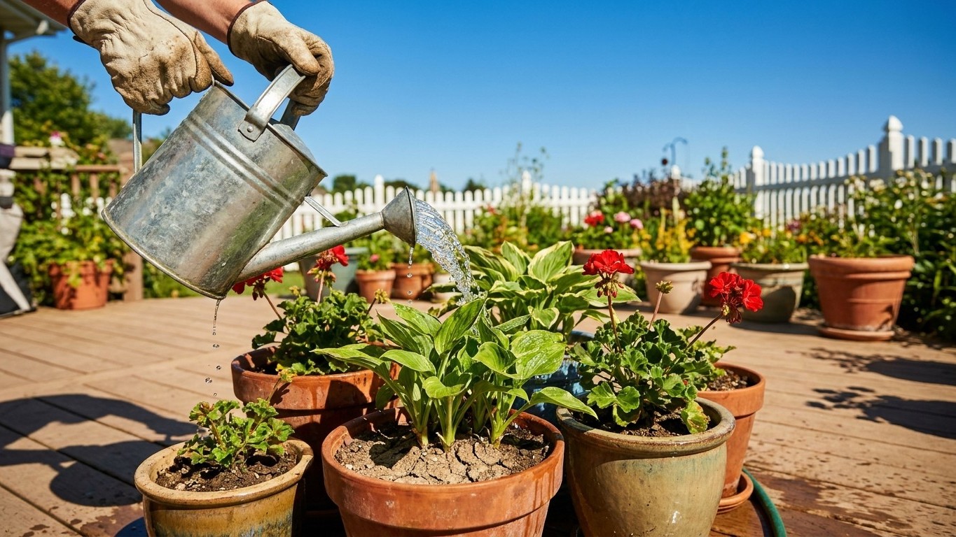 Watering Pots and Containers in Illinois