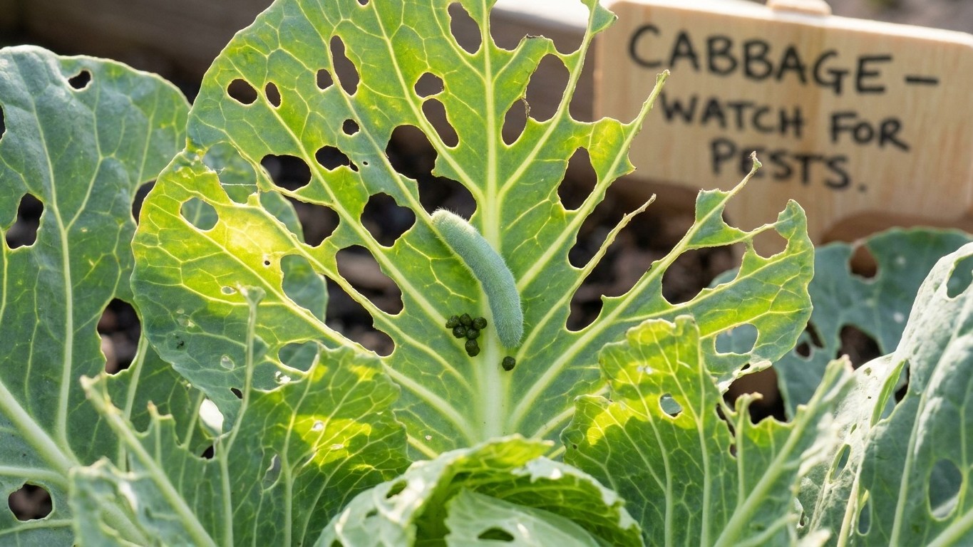 Imported Cabbageworm Damage: How to Recognise It